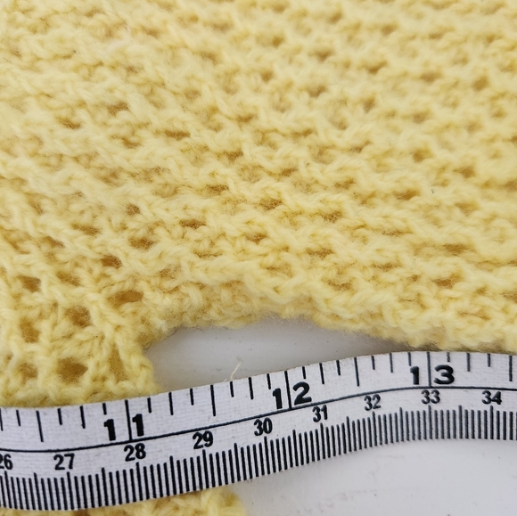 Handmade Baby Sweater and Bonnet 0-6 Months NEW - Picture 8 of 9